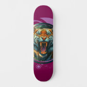 Skateboard Tigre torride (Recto)