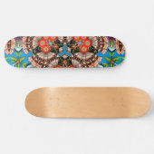 Skateboard Tiki Kaleidoscope Motif (Horz)