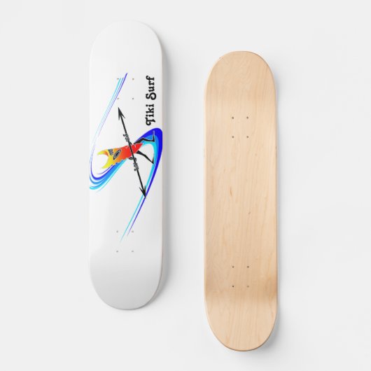 Skateboard Tiki Surfer (Recto)