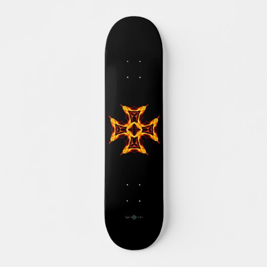 Skateboard Tir croisé (Devant)