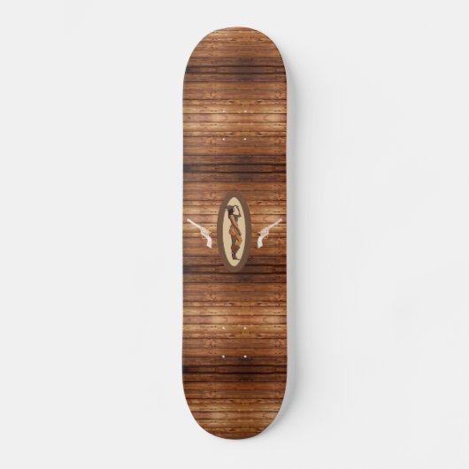 Skateboard Tireur de élite occidentale (Recto)