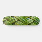 Skateboard Tissu de bambou vert frais (Horz)