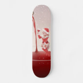 Skateboard Toast de Noël Meowy (Recto)