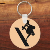 skateboard-toetsenbord sleutelhanger (Voorkant)
