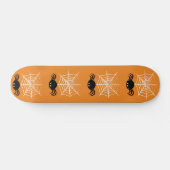 Skateboard Toile d'araignée Halloween (Horz)