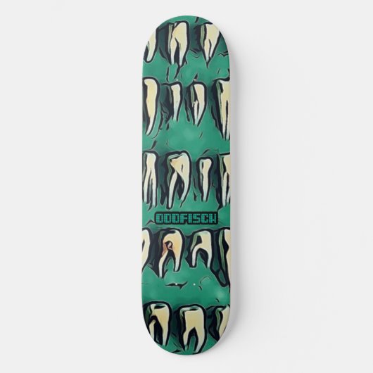 Skateboard Toits de ODDFISCH Skateboards (Recto)