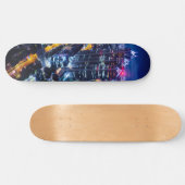 Skateboard Tokyo la nuit (Horz)