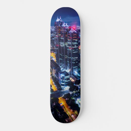 Skateboard Tokyo la nuit (Recto)