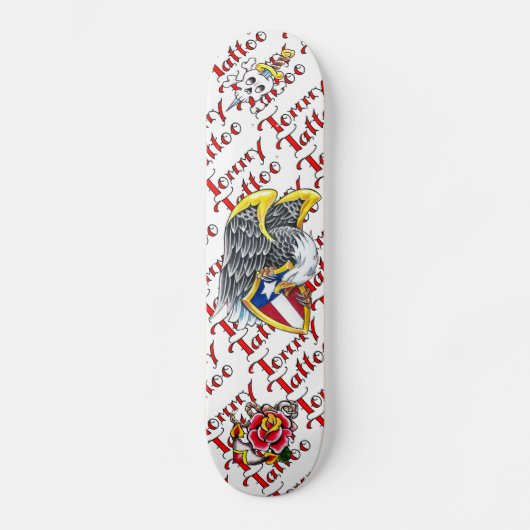 Skateboard Tommy Tattoo Flash Skate (Recto)
