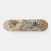 Skateboard Tons Terre Abstrait Art fractal moderne Texture (Horz)