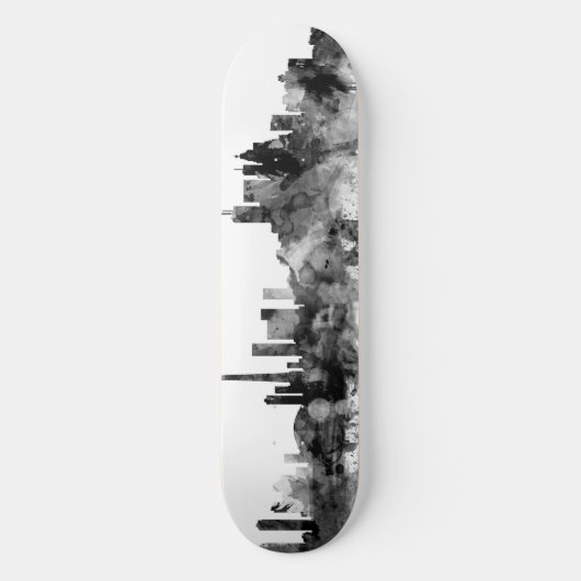 Skateboard Toronto Canada Skyline Black White (Recto)