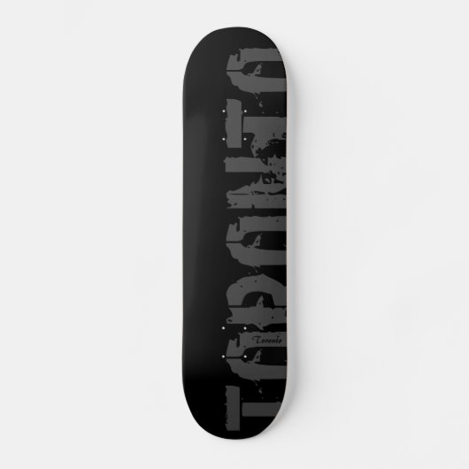 Skateboard Toronto — Style urbain - Skate (Recto)