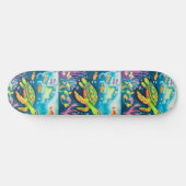 Skateboard Tortue à peinture (Horz)
