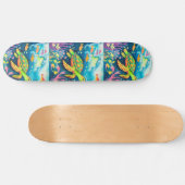 Skateboard Tortue à peinture (Horz)