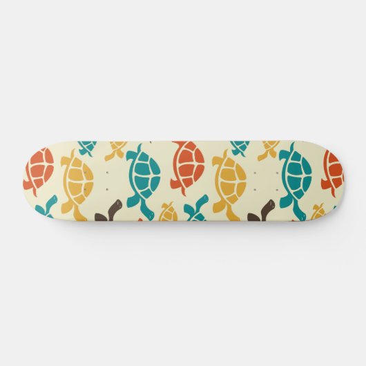Skateboard Tortue multicolore (Horz)