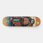 Skateboard Tortue samouraï (Horz)