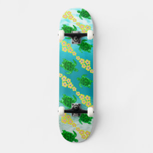 Skateboard Tortues de mer verte