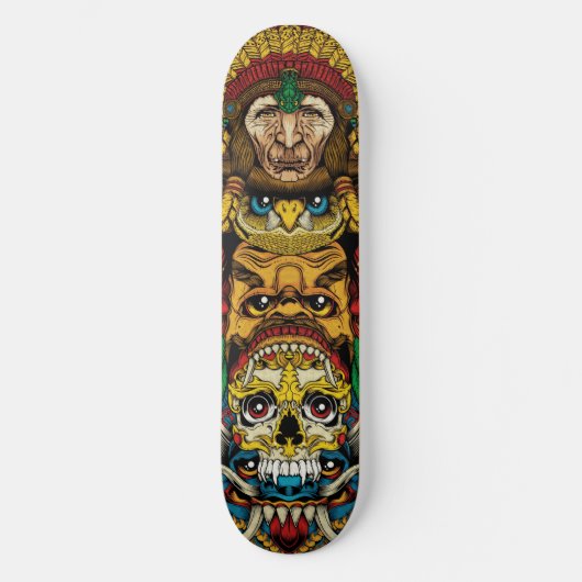 Skateboard Totem (Recto)