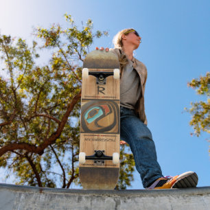 Skateboard Totem d'aigle de l'Alaska