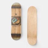 Skateboard Totem d'aigle de l'Alaska (Recto)