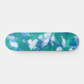 Skateboard Touche demi-tuyau bleu ouest (Horz)