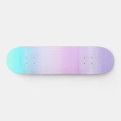 Skateboard Toucher Unicorn Girls Aquarelle Abstrait #1 (Horz)