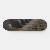 Skateboard Touches de piano de musique antique (Horz)