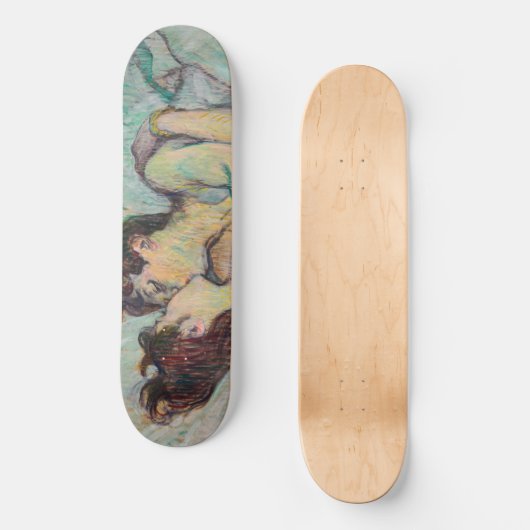Skateboard Toulouse-Lautrec - En Lit, Baiser (Recto)