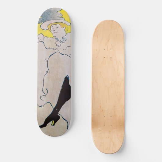 Skateboard Toulouse-Lautrec - Troupe de Mlle Eglantine (Recto)