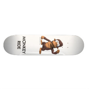 Skateboard Tour de singe