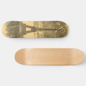Skateboard Tour Eiffel vintage Paris (Horz)