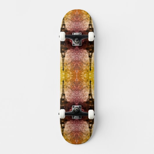 Skateboard Tour vintage Paris Eiffel (Recto)