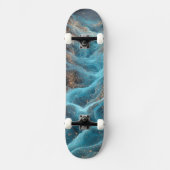 Skateboard Tourbillon abstrait (Recto)