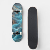 Skateboard Tourbillon abstrait (Devant)