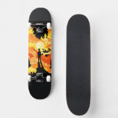 Skateboard Tourbillon abstrait (Recto)
