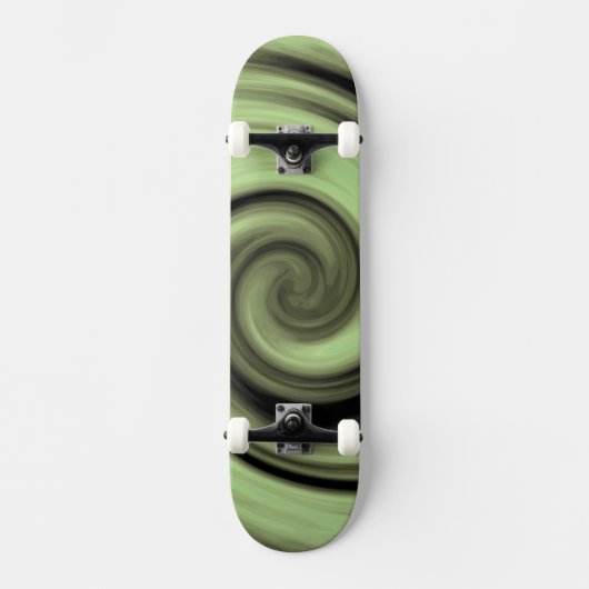 Skateboard Tourbillon jaune (Recto)