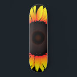 Skateboard Tournesol Art - Soleil<br><div class="desc">Art Sunflower - Choisissez / ajoutez vos couleurs arrière - plans préférées !</div>