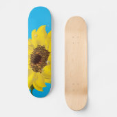 Skateboard Tournesol au soleil (Recto)