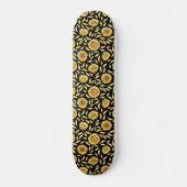 Skateboard Tournesol doré (Recto)