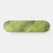 Skateboard Tournesol Jaune Wavy Texture (Horz)