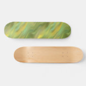 Skateboard Tournesol Jaune Wavy Texture (Horz)