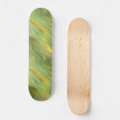 Skateboard Tournesol Jaune Wavy Texture (Recto)