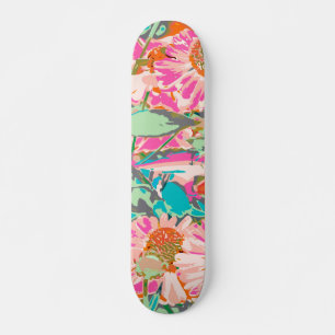 Skateboard Tournesol rose
