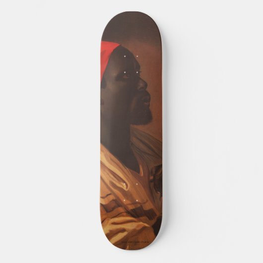 Skateboard Toussaint L'Ouverture by George DeBaptiste (1870) (Recto)