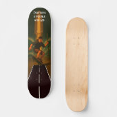 Skateboard Tout est possible avec Dieu (Recto)