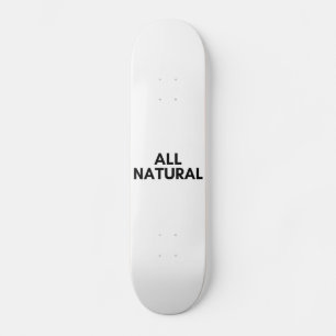 Skateboard tout naturel