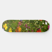 Skateboard toutes sortes de belles fleurs (Horz)