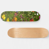 Skateboard toutes sortes de belles fleurs (Horz)