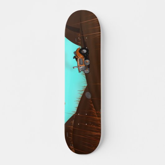 Skateboard Tracteur agricole vintage (Devant)