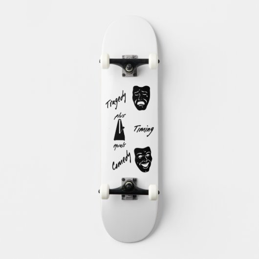 Skateboard Tragédie + Timing Equals Comédie Théâtre (Recto)